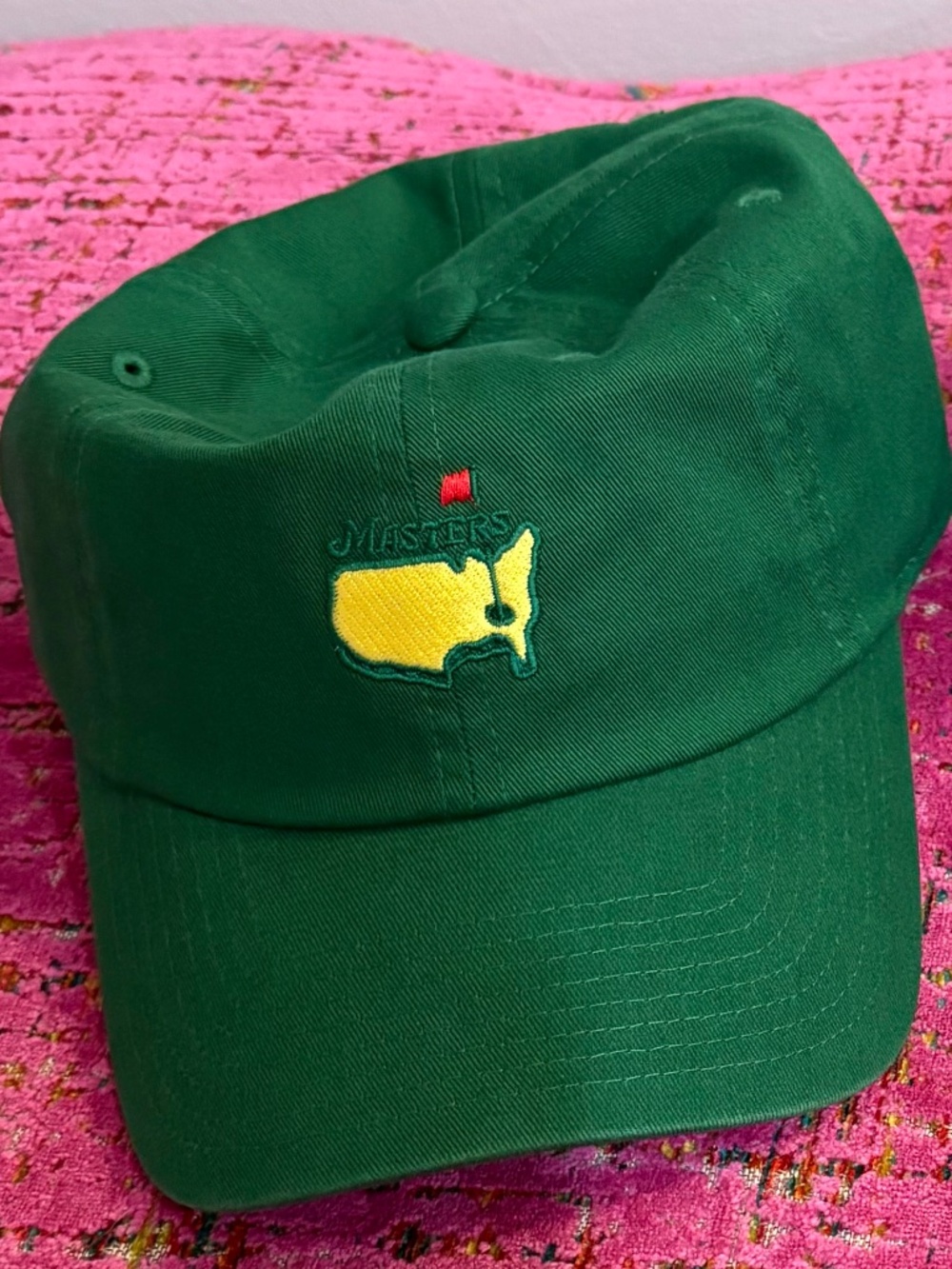 NWT Adjustable Masters Cap in Emerald